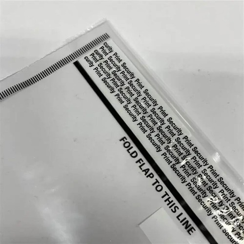 100 large tamper evident note - 100,