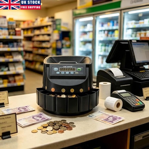 Gbp coin money counter - uk,