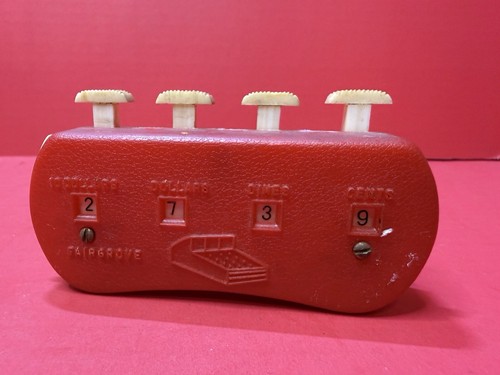 Fairgrove 1970s coin counter - fairgrove,