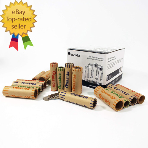 Preformed coin roll - preformed,