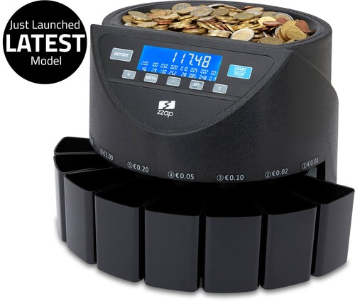 Euro coin money counter sorter - money,