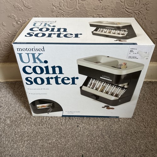 Motorised coin sorter in - sorter,