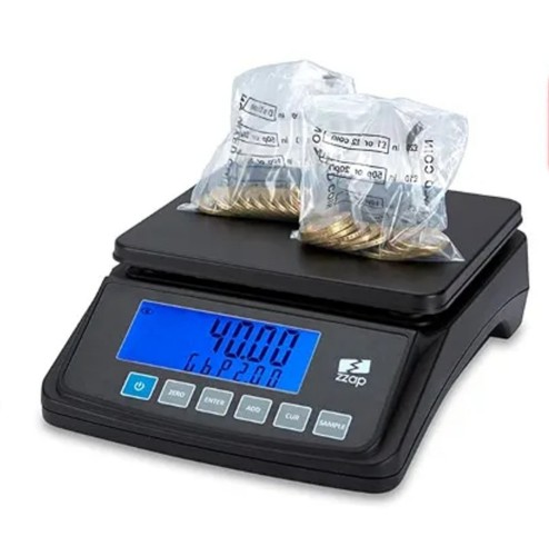 Coin counting scale - scale, checker