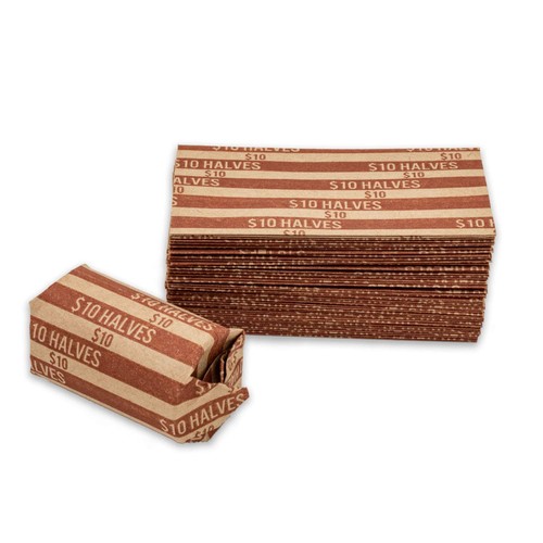 Half dollar coin wrappers - dollar,
